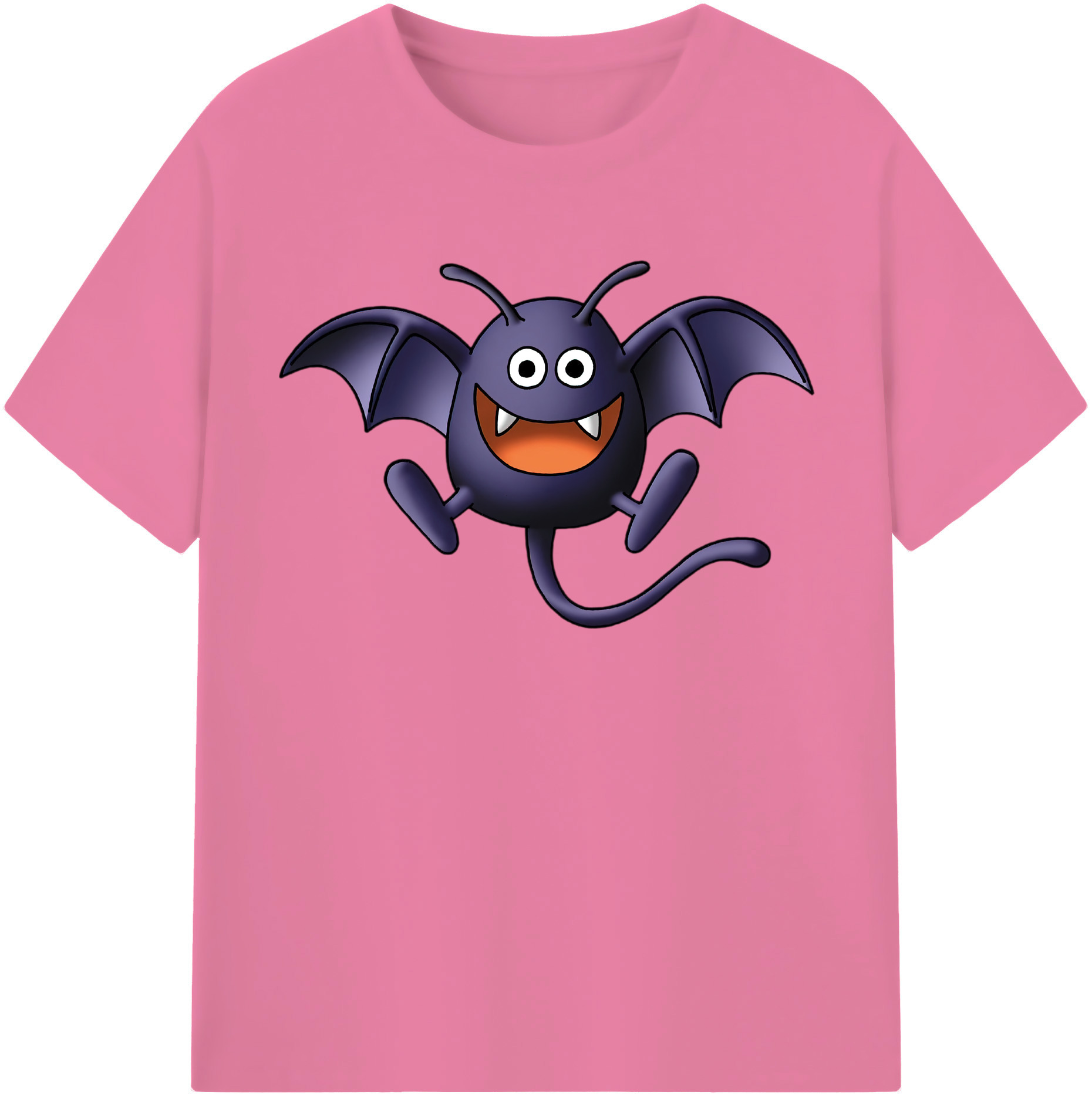 （画像用） ドラゴンクエスト Doragon Kuesuto Dragon Quest 綿100％半袖Tシャツ（フロントプリント）